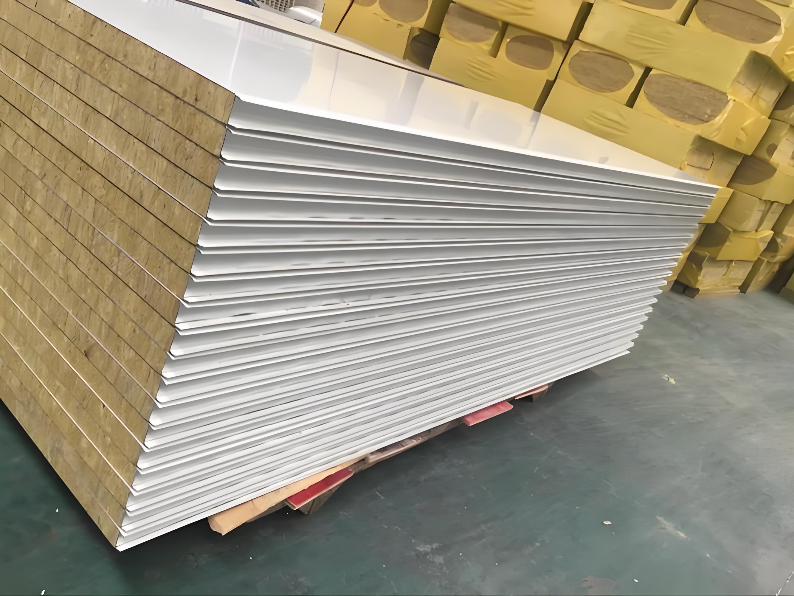 山西净化板生产厂家供应新型环保岩棉烘道板